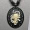 Dragon with Skull Cameo Necklace