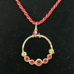 Crystals "on Fire" Necklace