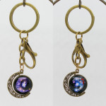 Two Moons Spinner Keychain